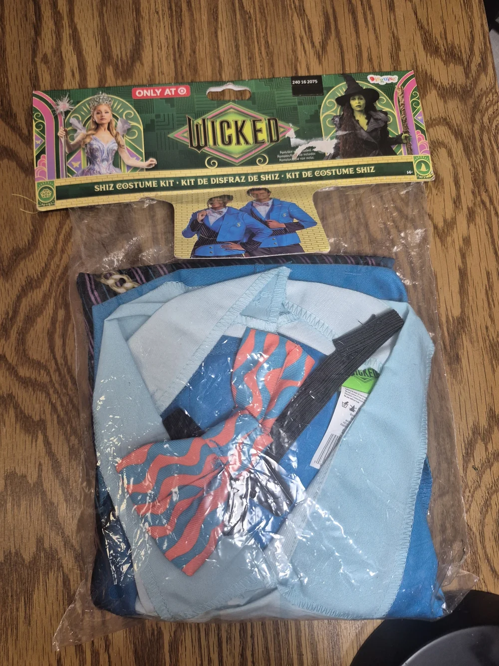 Wicked Shiz Costume Kit -  Size 14+ Blue